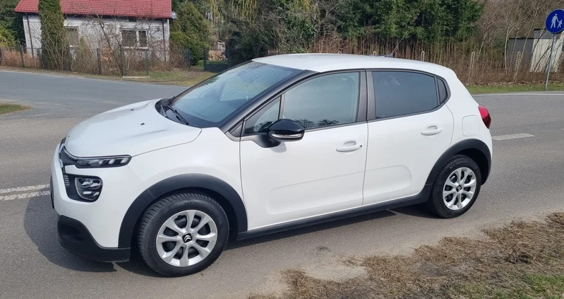 Citroen C3 cena 49900 przebieg: 28000, rok produkcji 2021 z Skierniewice małe 79